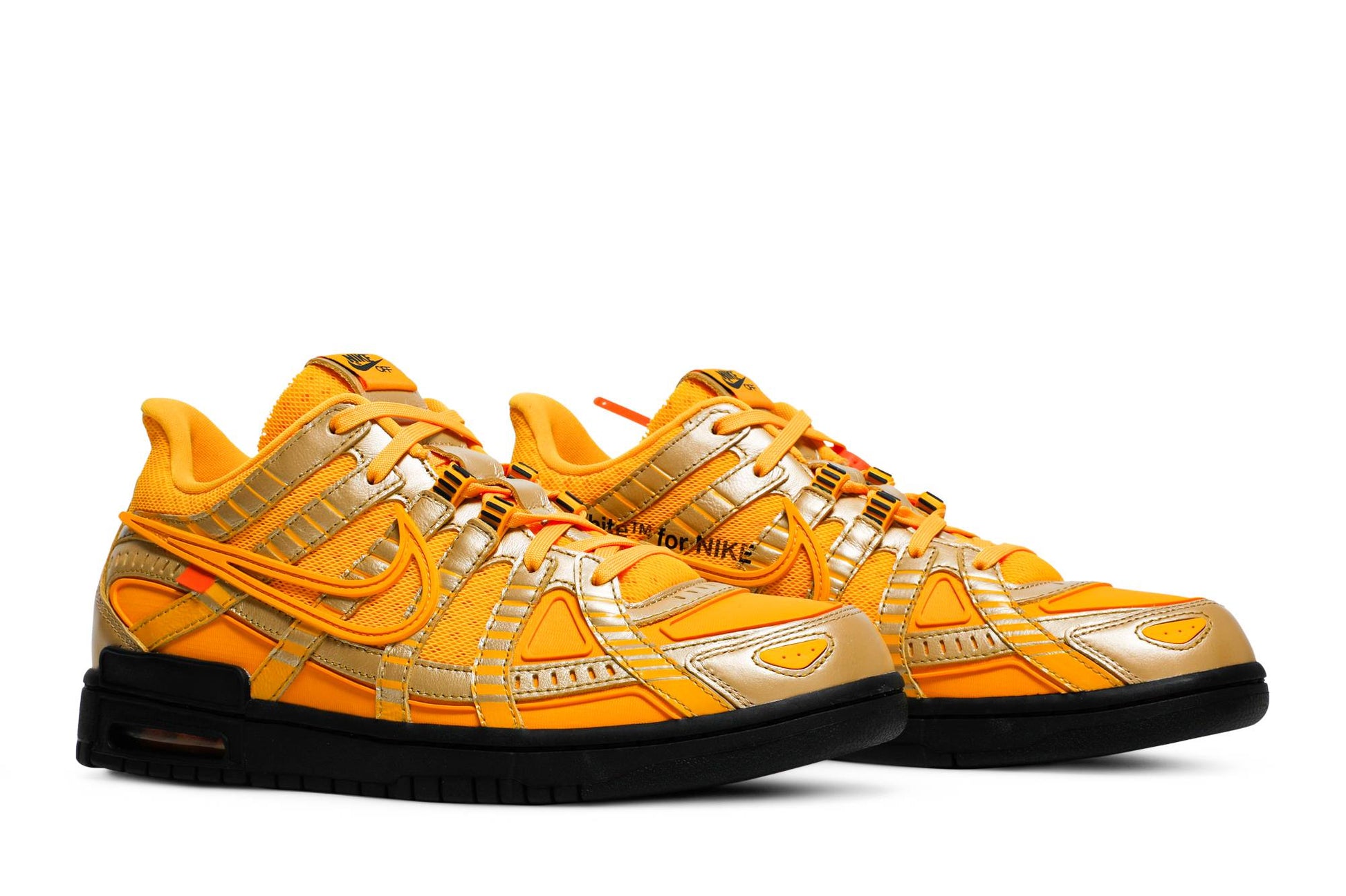 Off-White X Nike Air Rubber Dunk 'University Gold' [also Worn By William Chan] CU6015-700