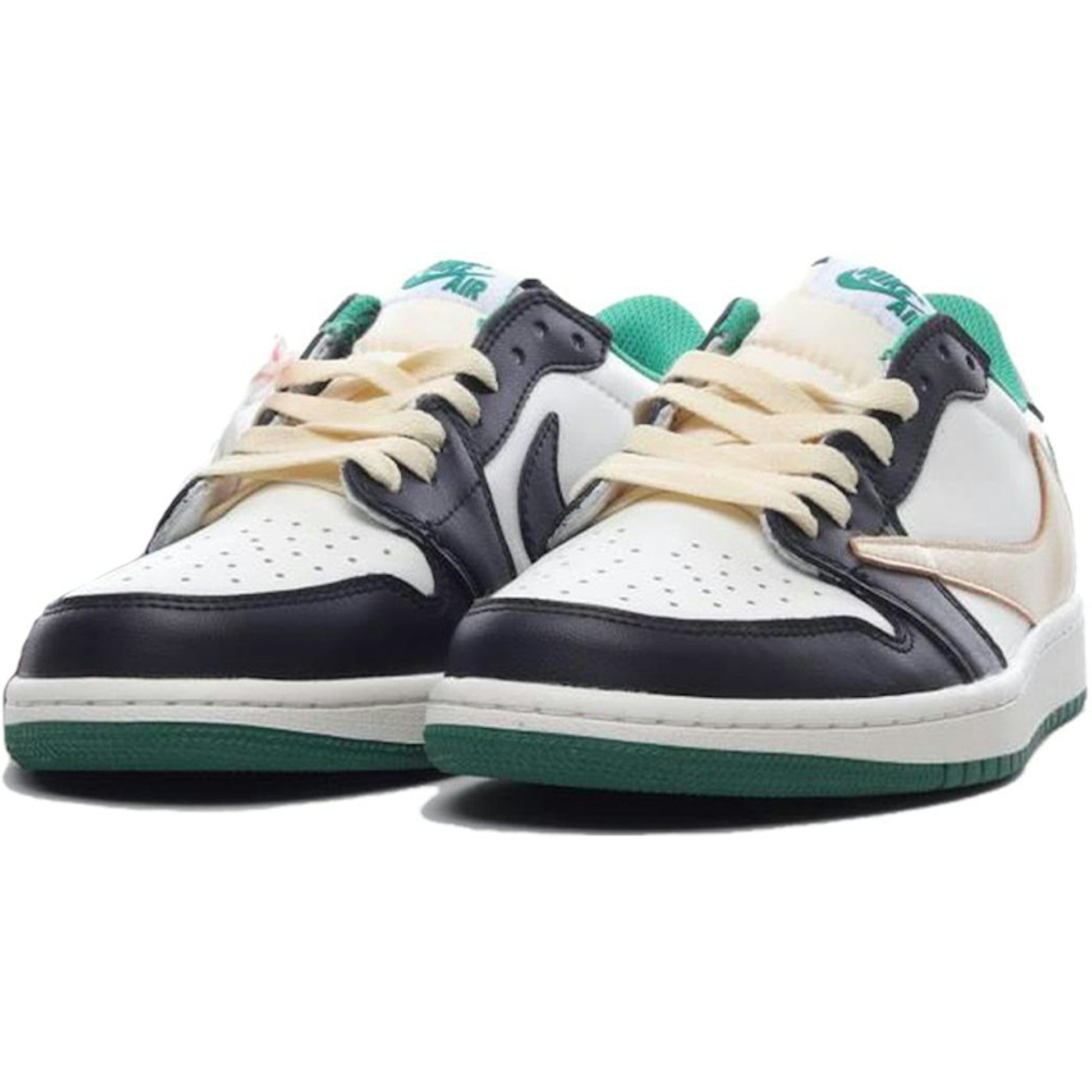 Air Jordan Travis Scott X Fragment Design X 1 Low 'White Green Black' DM7866-128