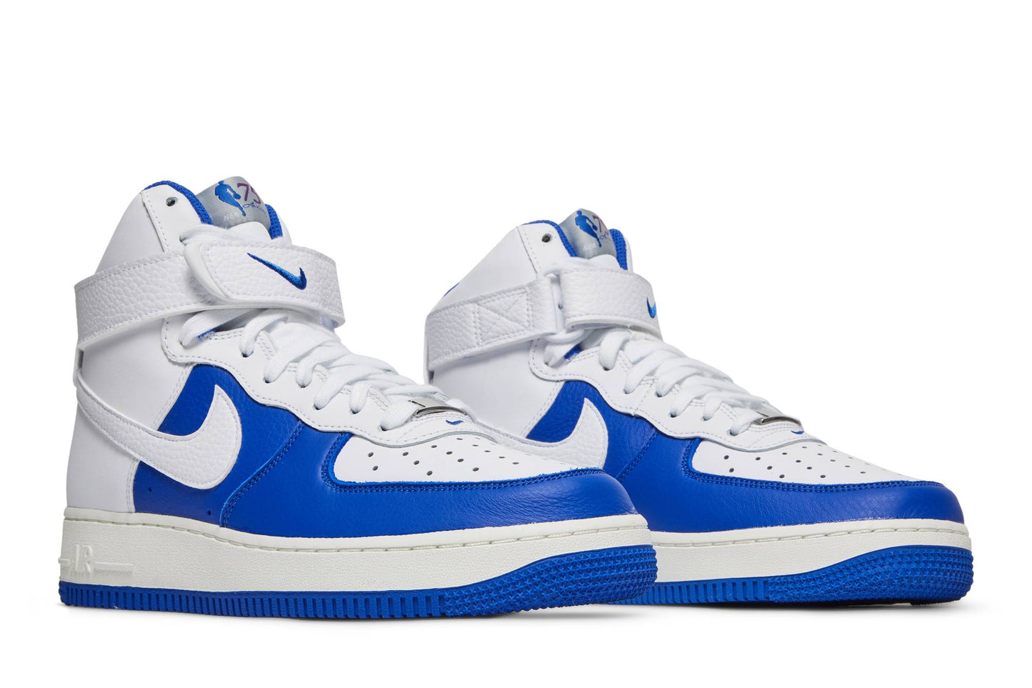 NBA X Nike Air Force 1 High '75th Anniversary Royal White' DC8870-100