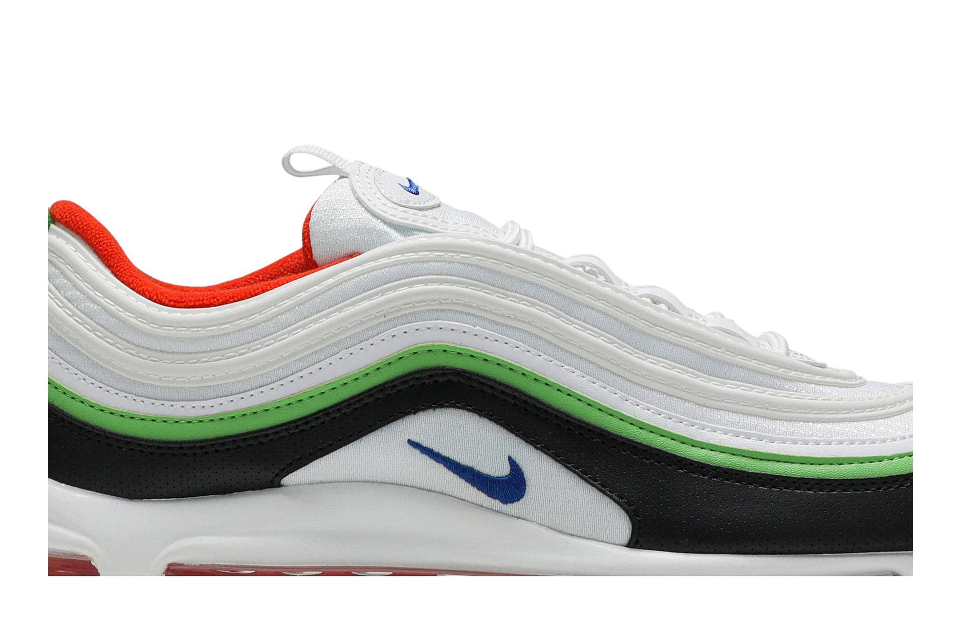 ( Youth ) Nike Air Max 97 White Royal Green Nebula 921522-105