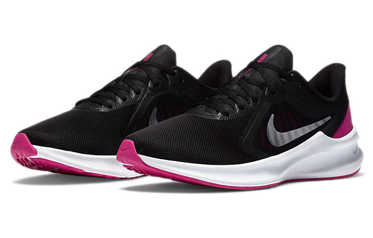 ( Women ) Nike Downshifter 10 Black/White/Purple CI9984-004