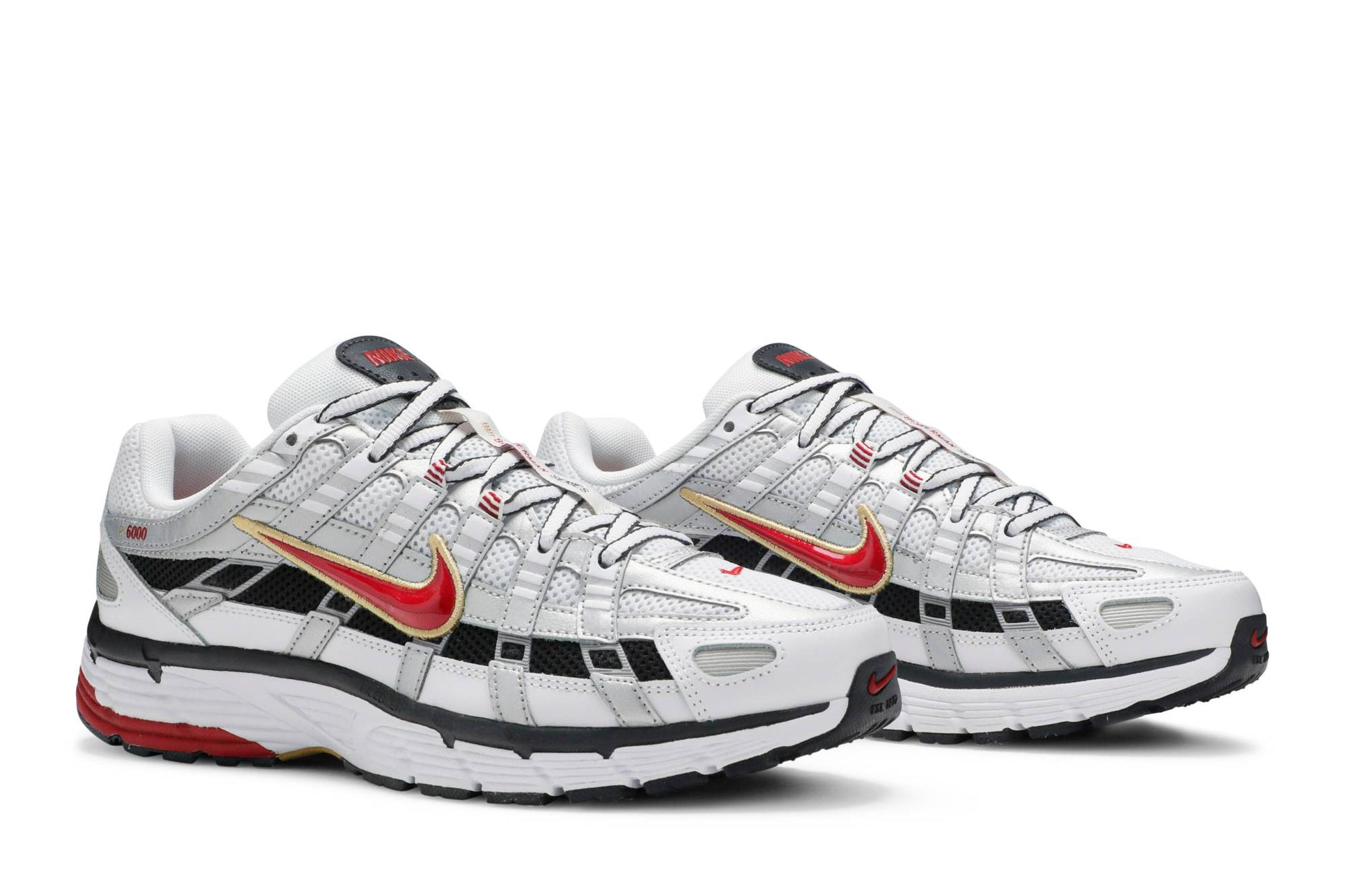 ( Women ) Nike P-6000 CNPT Metallic Silver Red BV1021-101