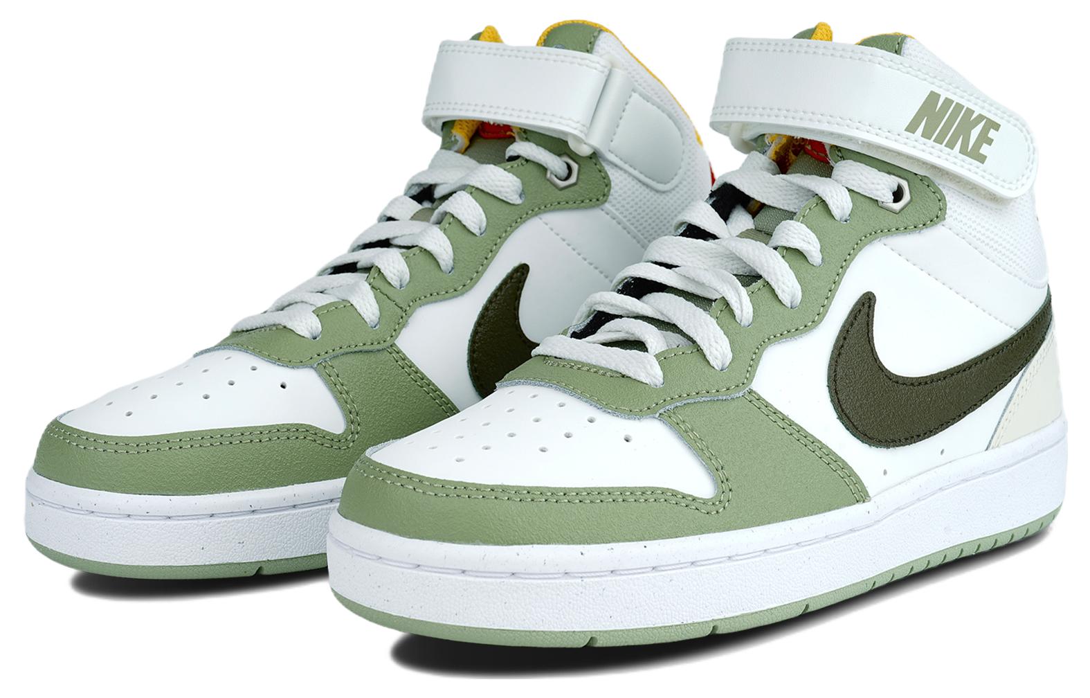 ( Youth ) Nike Court Borough Mid 2 Shoes 'Off White Green' FV3649-171