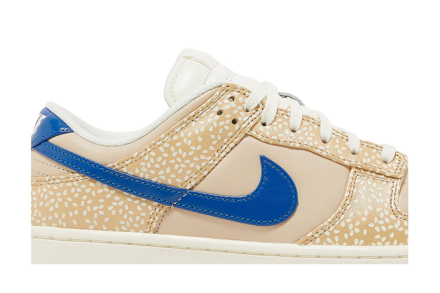 Nike Dunk Low PRM Sesame/Blue Swoosh DZ4853-200
