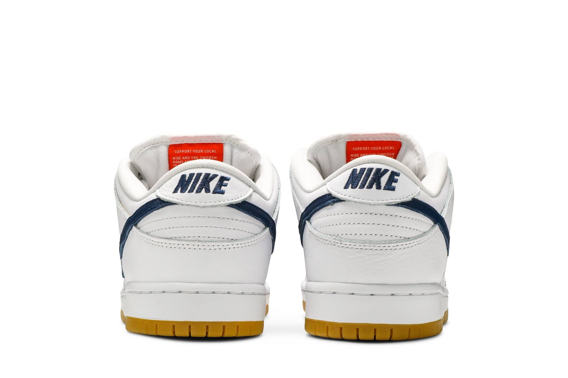 Nike SB Dunk Low Pro ISO Orange Label White Navy CZ2249-100