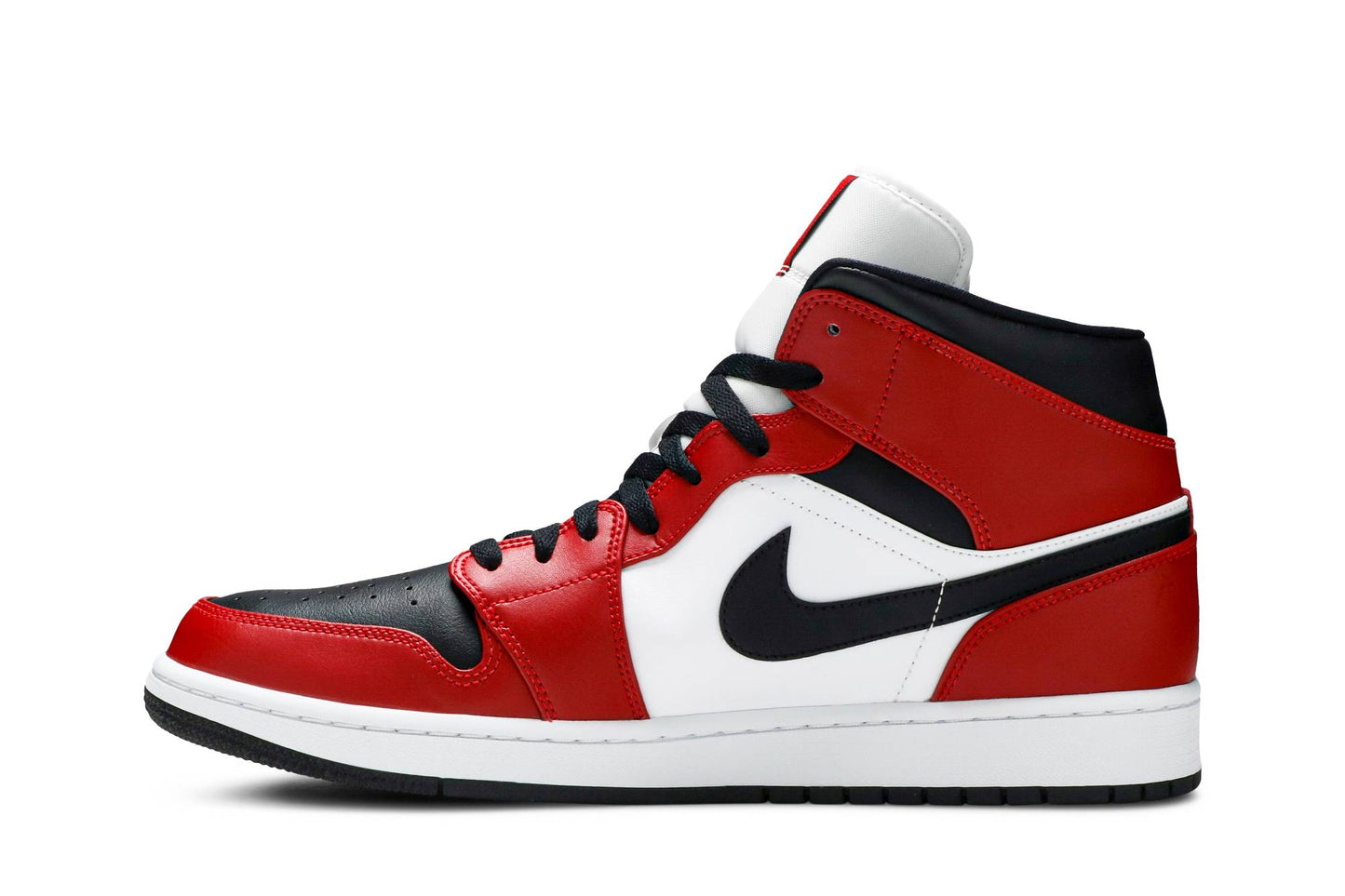 Air Jordan 1 Mid Chicago Black Toe 554724-069