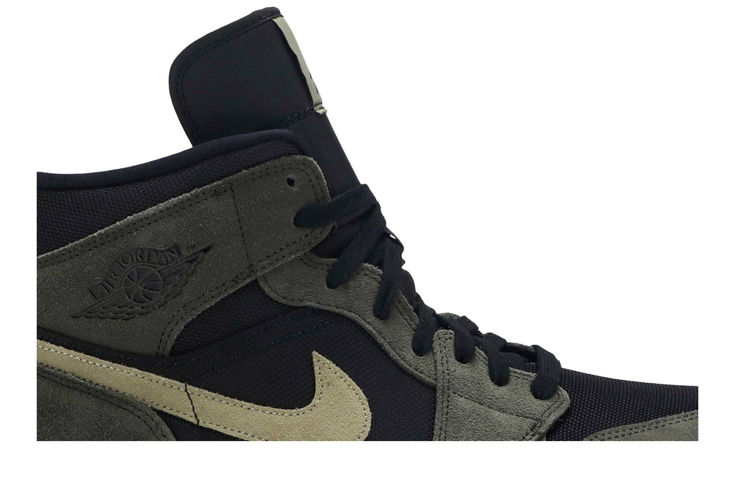 ( Women ) Air Jordan 1 Mid 'Olive' BQ6472-030