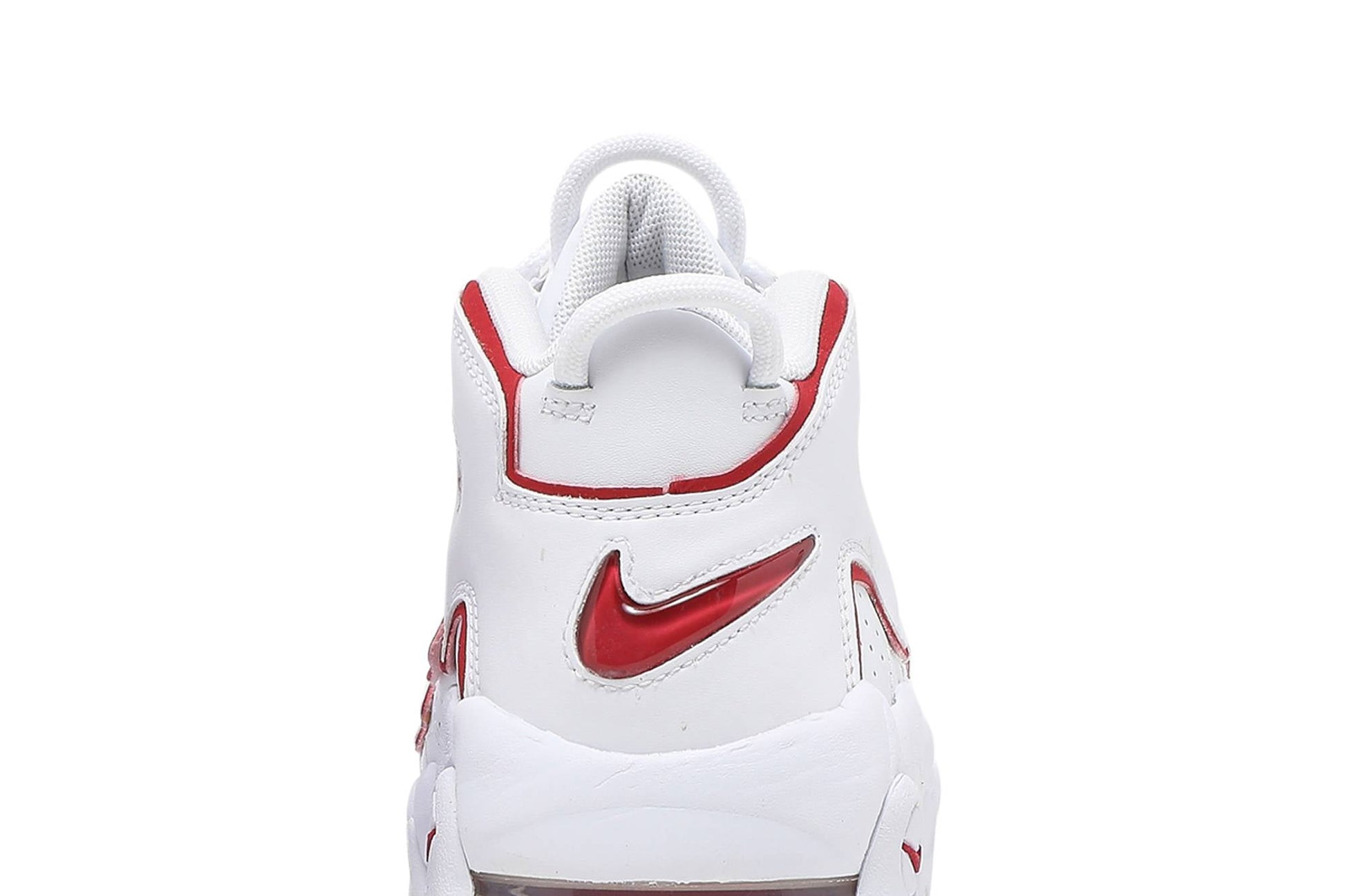 ( Grade School ) Nike Air More Uptempo 2021 White Varsity Red DJ5988-100