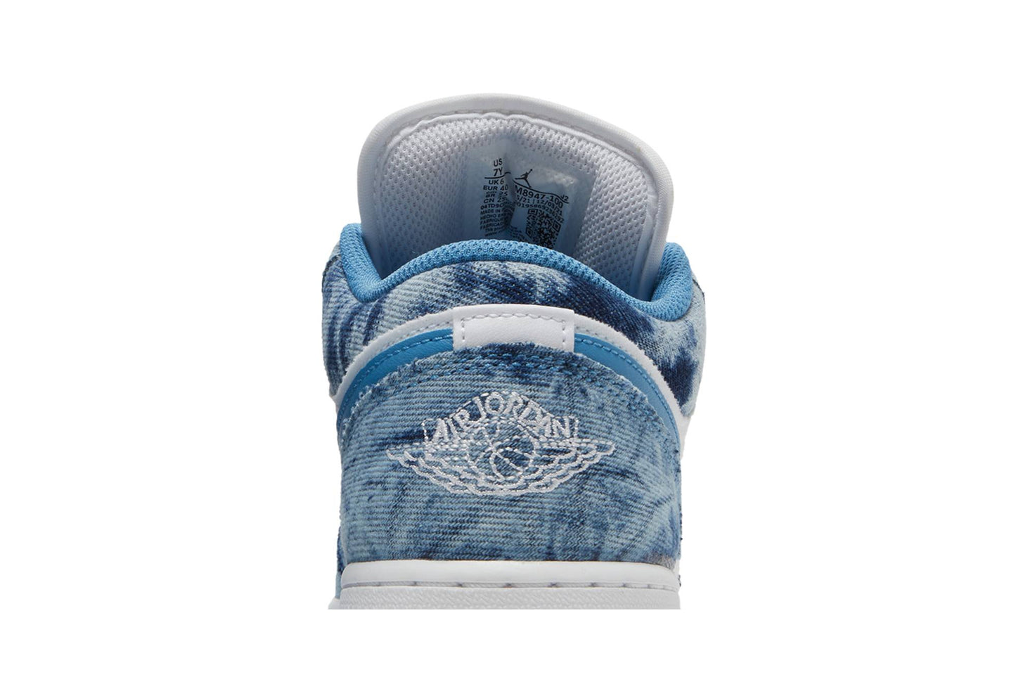 ( Grade School ) Air Jordan 1 Low 'Washed Denim' DM8947-100