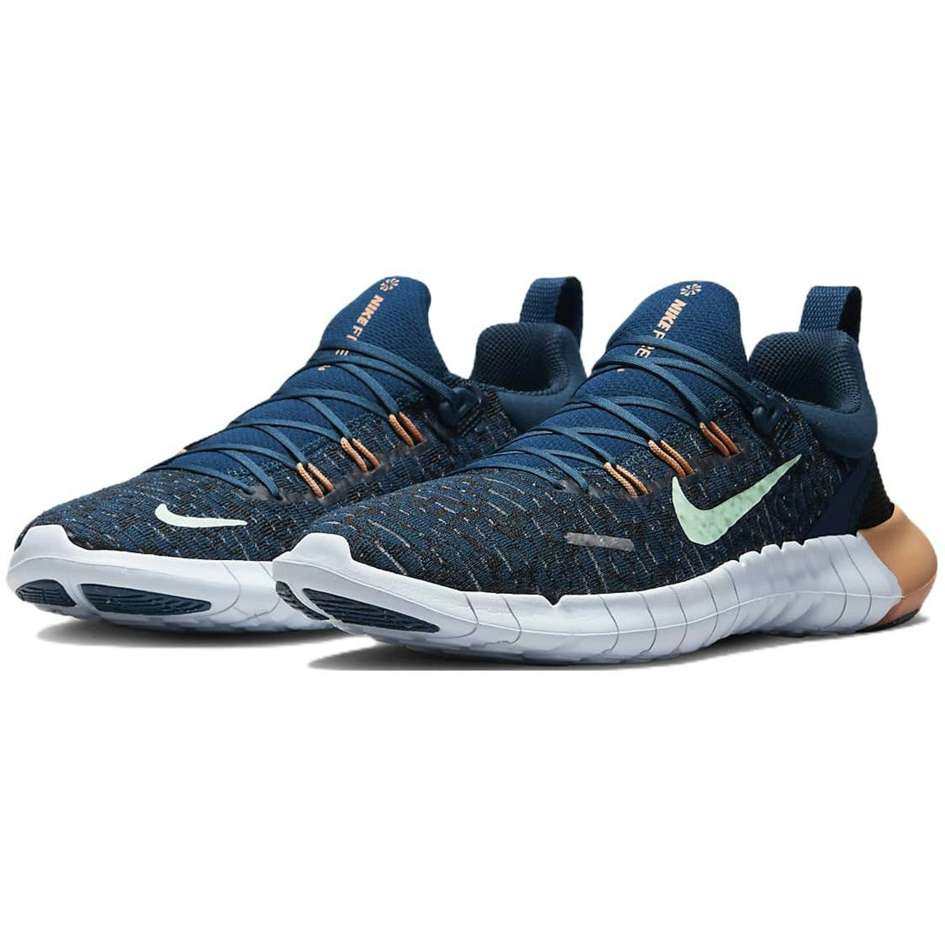 ( Women ) Nike Free RN 5.0 'Blue White Gold' CZ1891-402