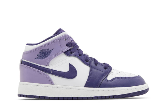 ( Grade School ) Air Jordan 1 Mid Sky J Purple DQ8423-515