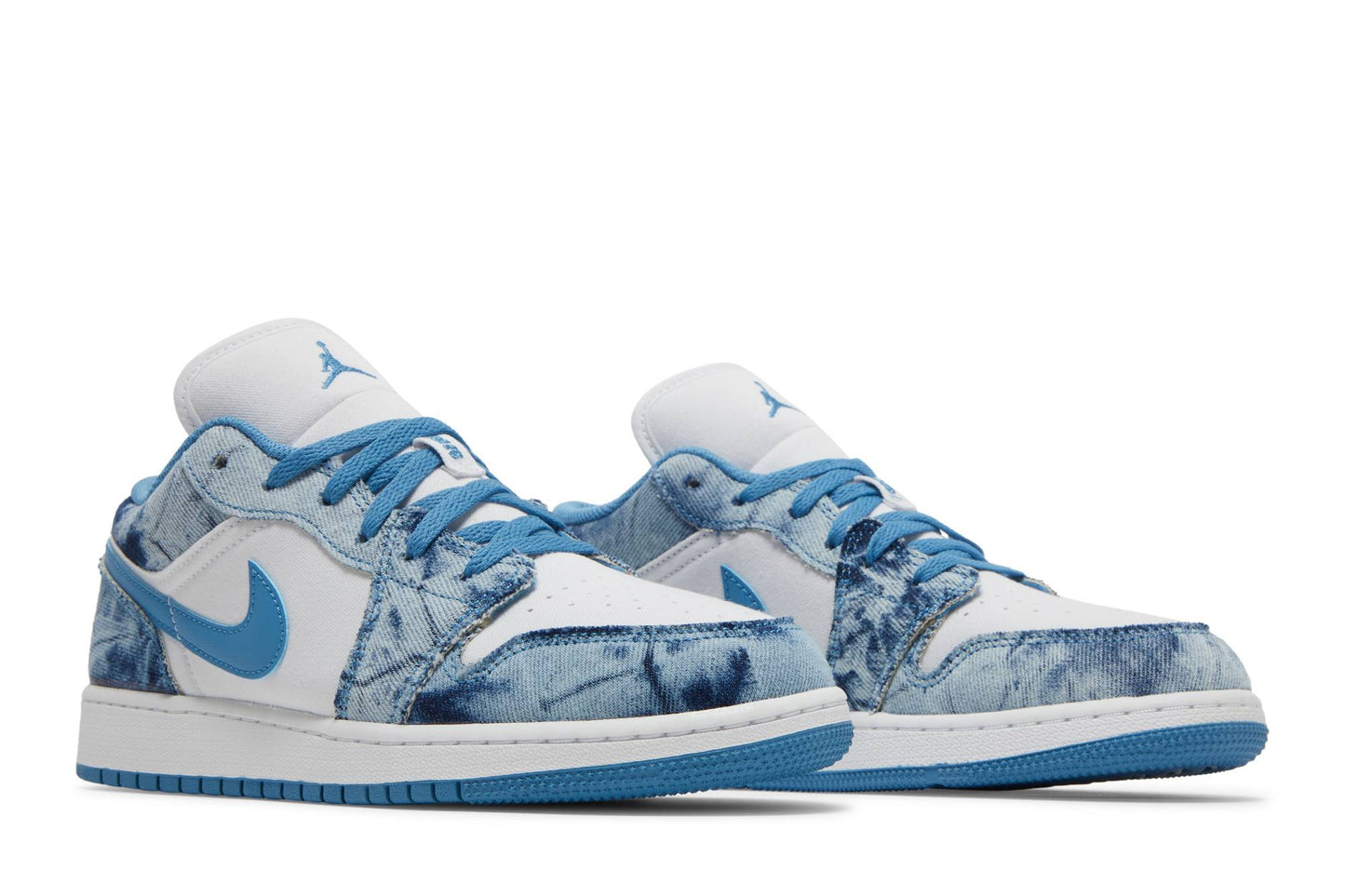 ( Grade School ) Air Jordan 1 Low 'Washed Denim' DM8947-100