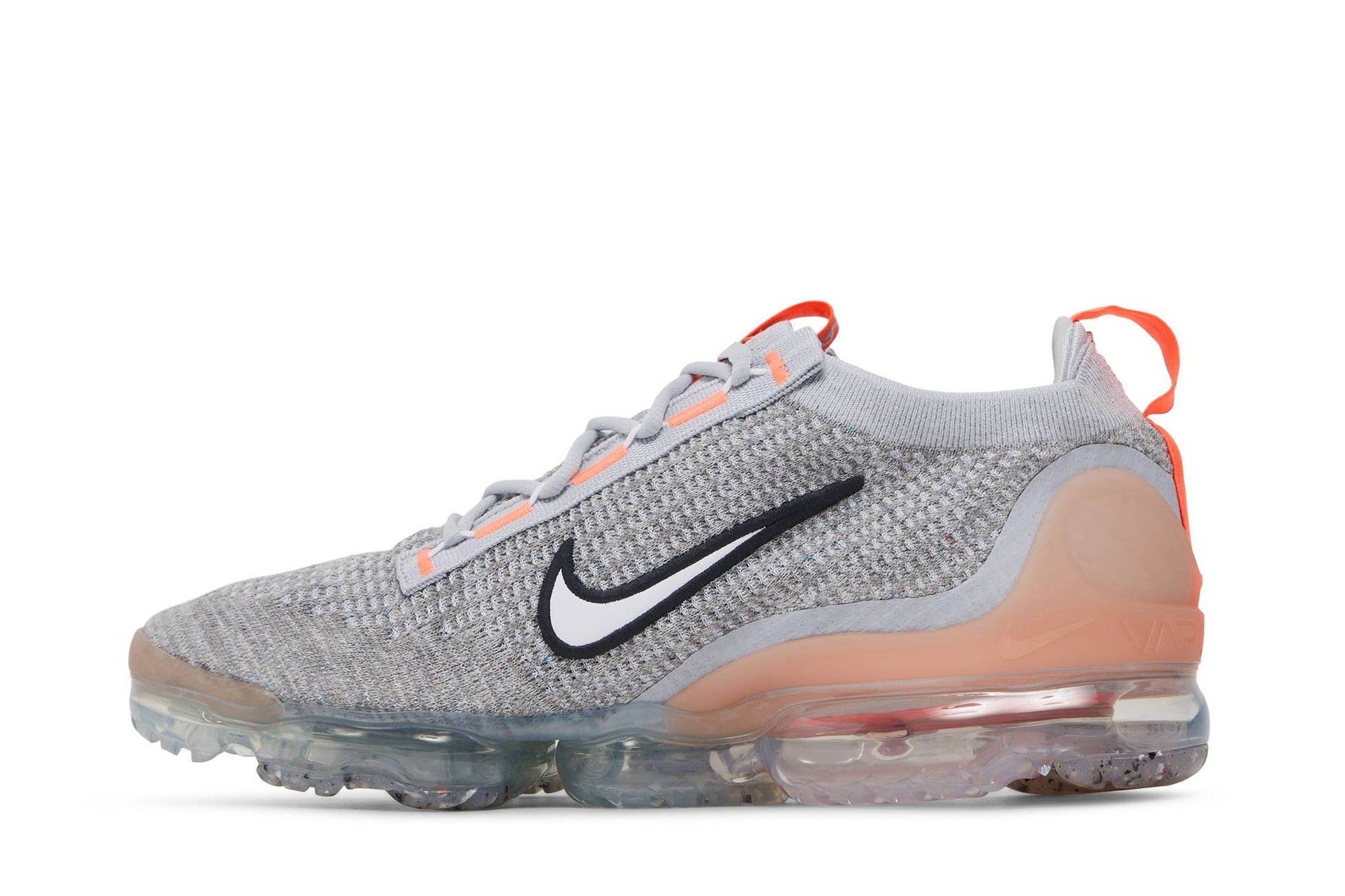Nike Air VaporMax Flyknit 'Grey Fog Bright Mango' 2021 DH4084-002