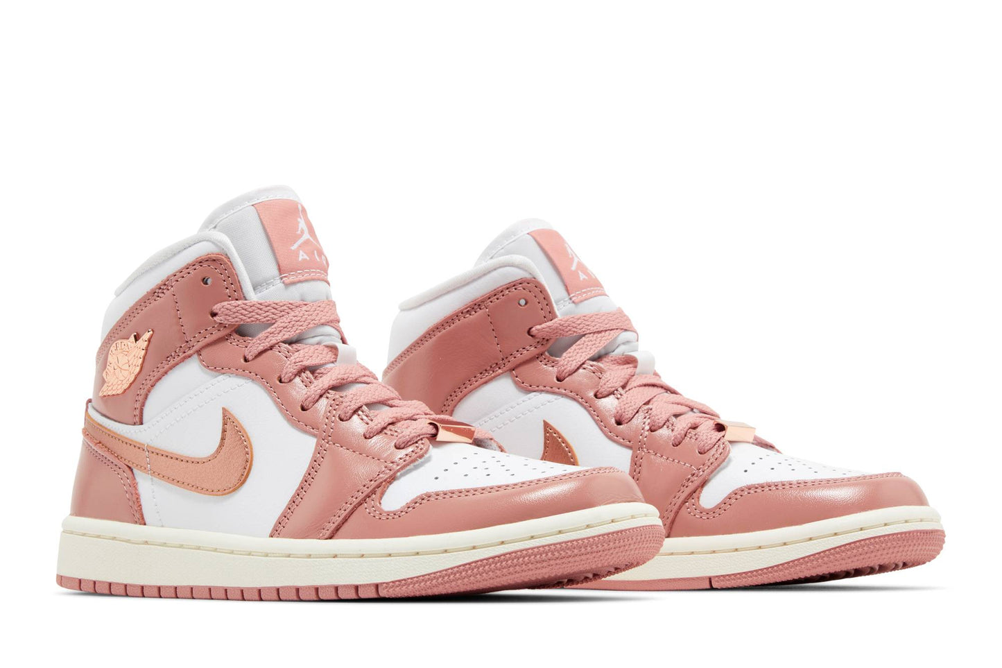 ( Women ) Air Jordan 1 Mid SE 'Red Stardust' FB9892-670