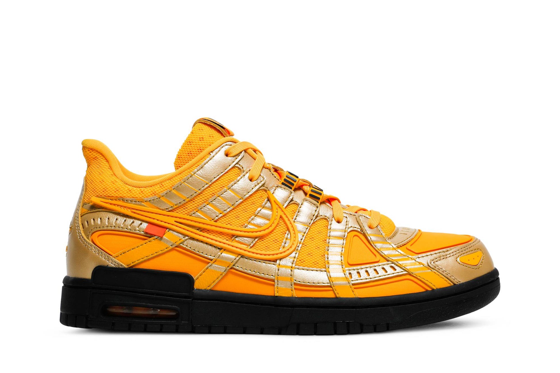 Off-White X Nike Air Rubber Dunk 'University Gold' [also Worn By William Chan] CU6015-700