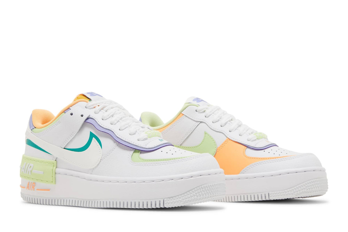 ( Women ) Nike Air Force 1 Shadow 'White Multi-Color' DX3718-100