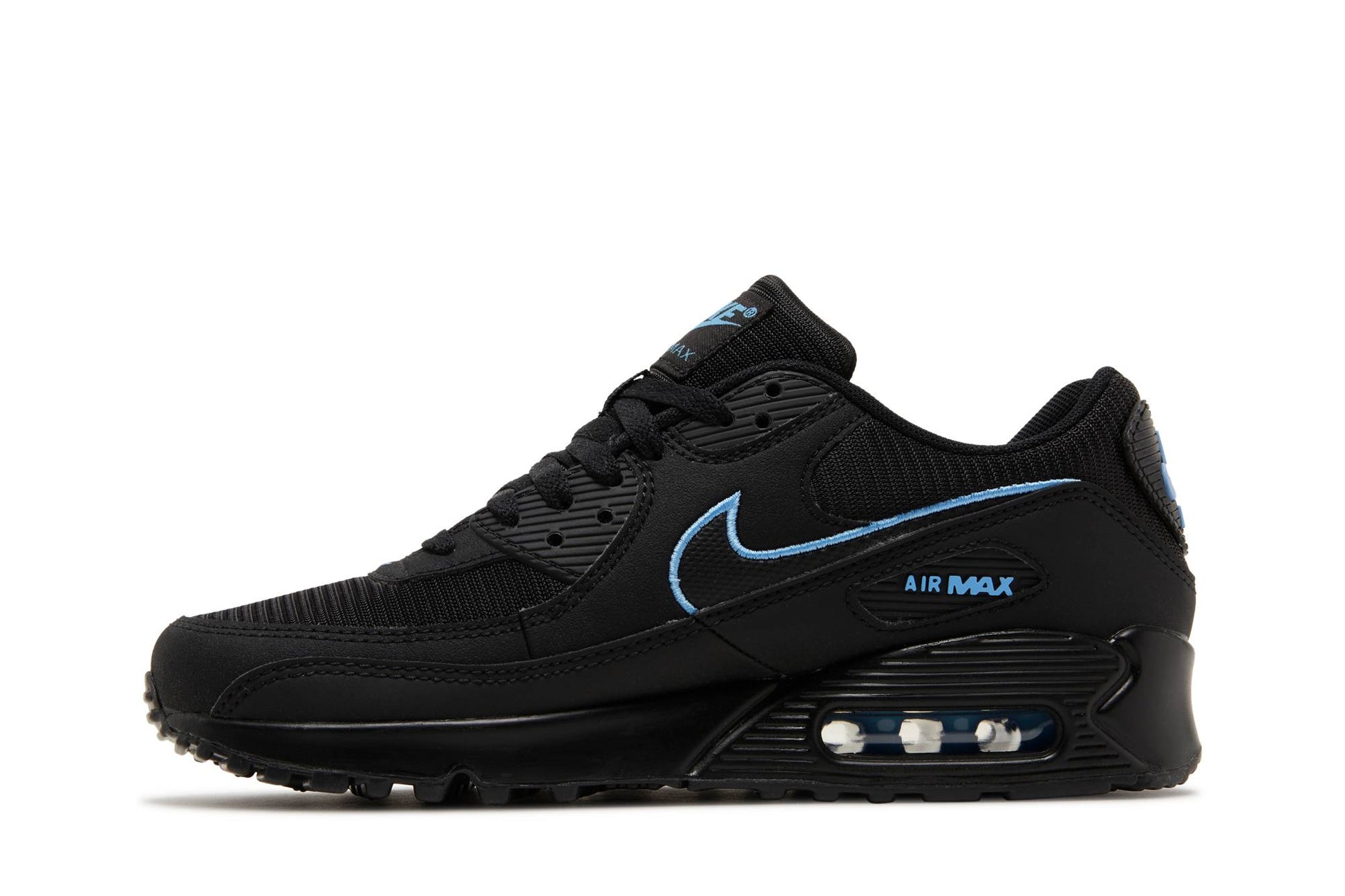 Nike Air Max 90 'Black University Blue' FJ4218-001