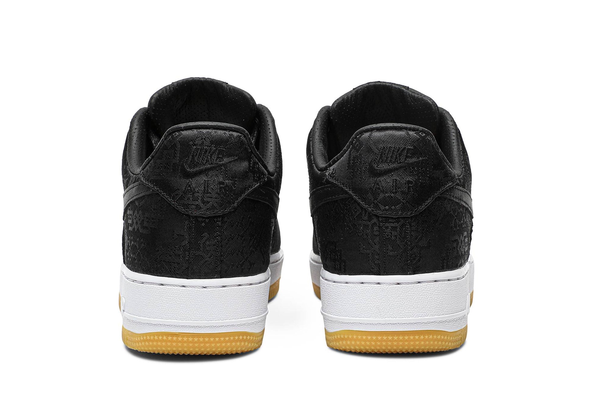 Fragment Design X CLOT X Nike Air Force 1 'Black Silk' [also Worn By Jay Chou] CZ3986-001