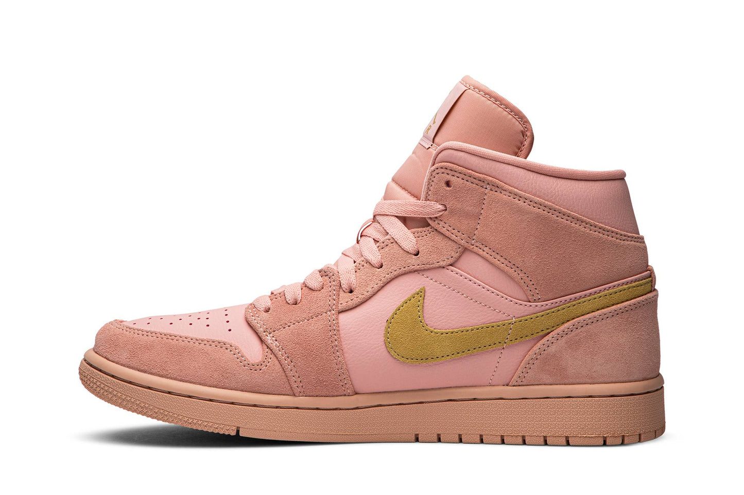 Air Jordan 1 Mid 'Coral Gold' 852542-600