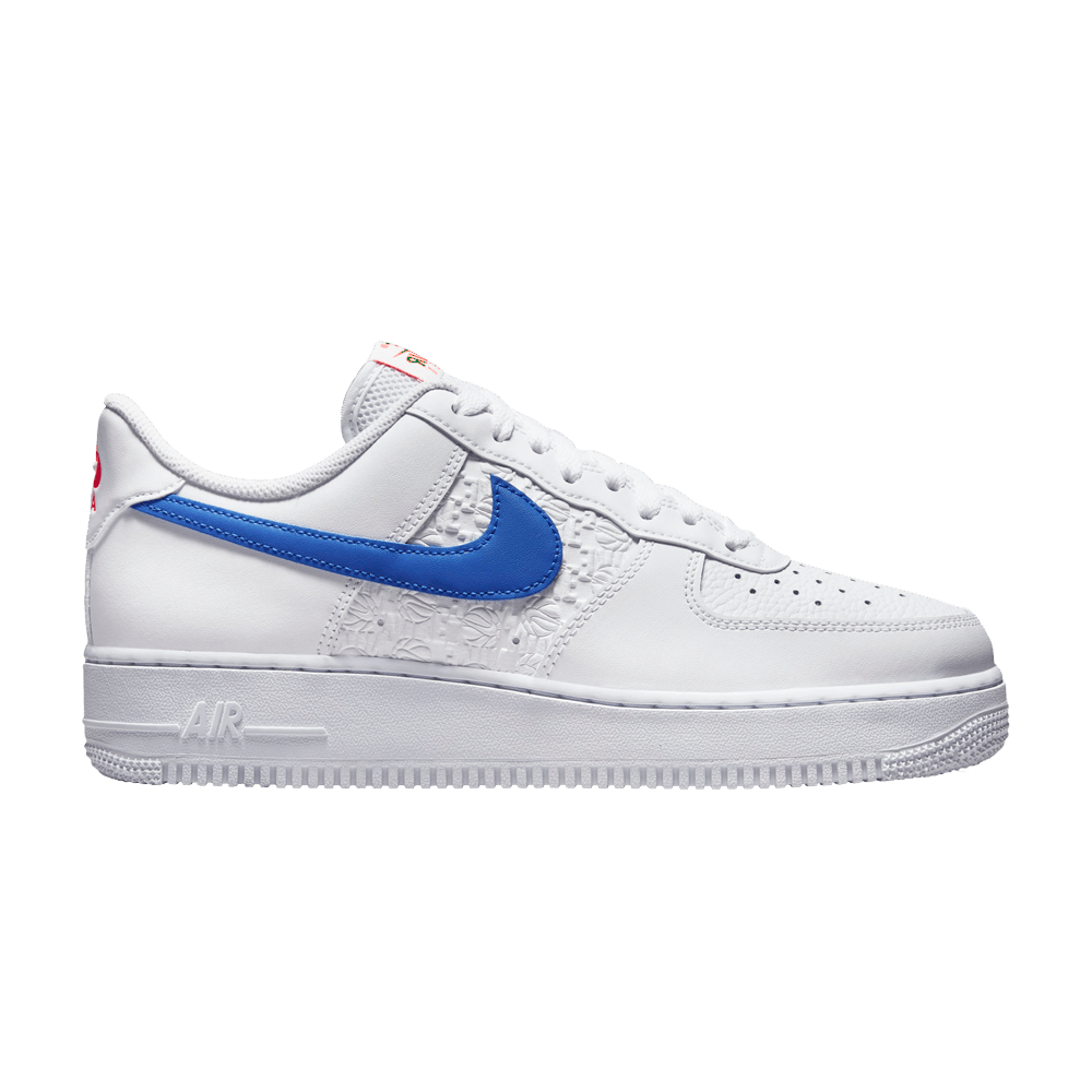 Nike Air Force 1 '07 'Embossed Hoops – Racer Blue' FD0667-100