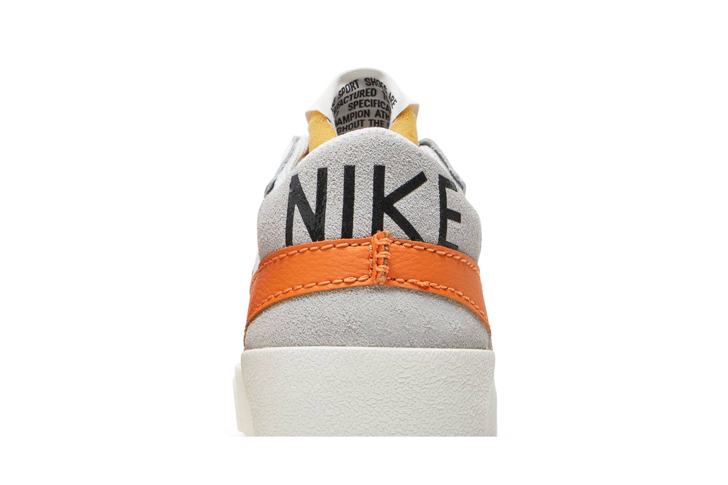 Nike Blazer Low Jumbo 'White Orange' DN2158-100
