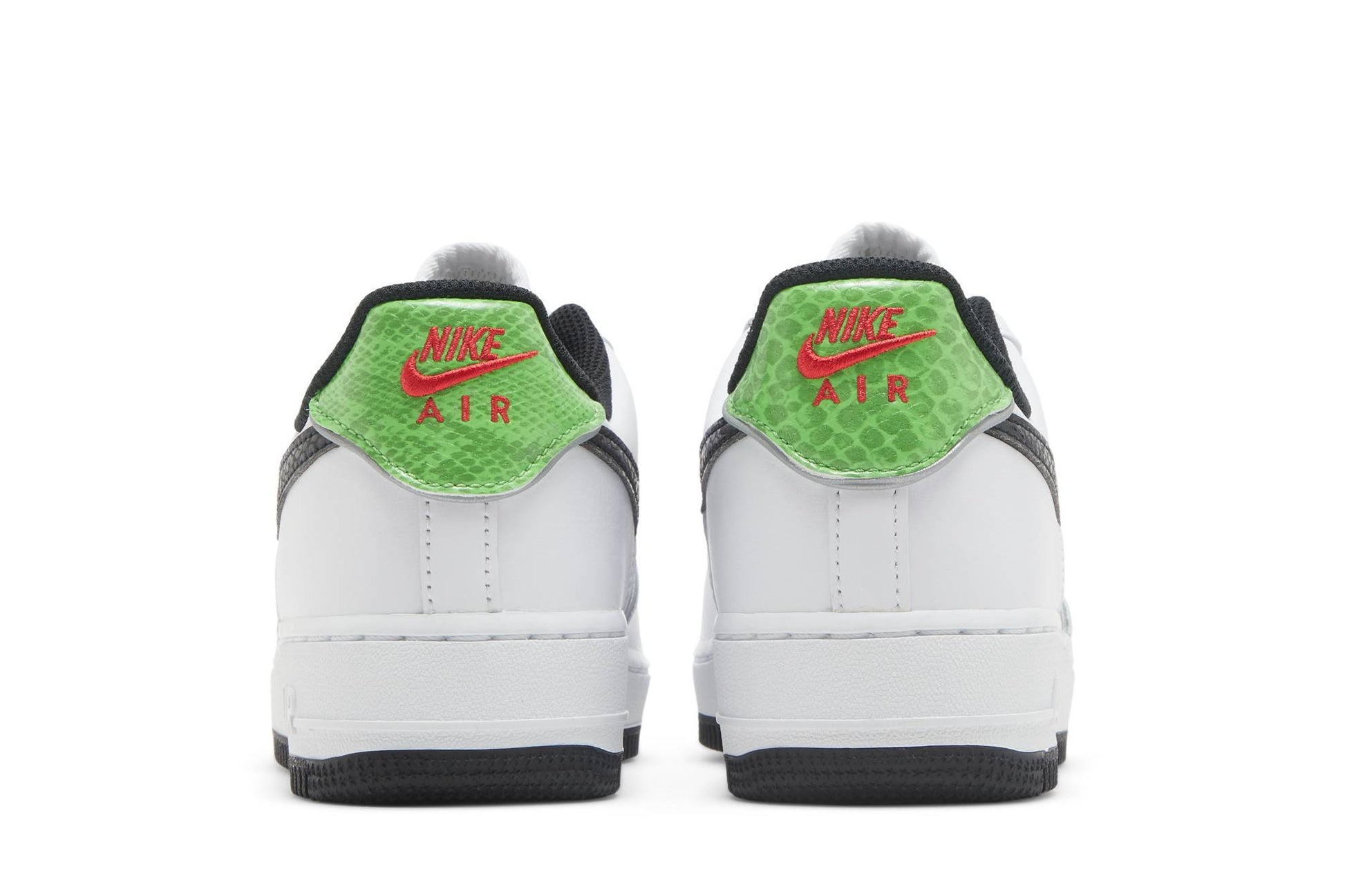( Women ) Nike Air Force 1 Low 07 Just Do ItSnakeskin White Black DV1492-101