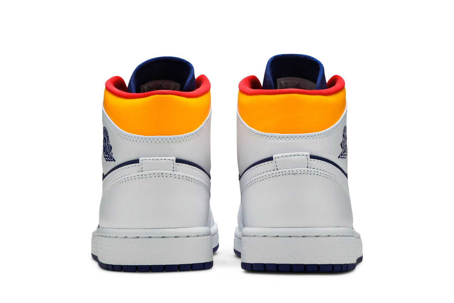 Air Jordan 1 Mid White Deep Royal Blue 554724-131