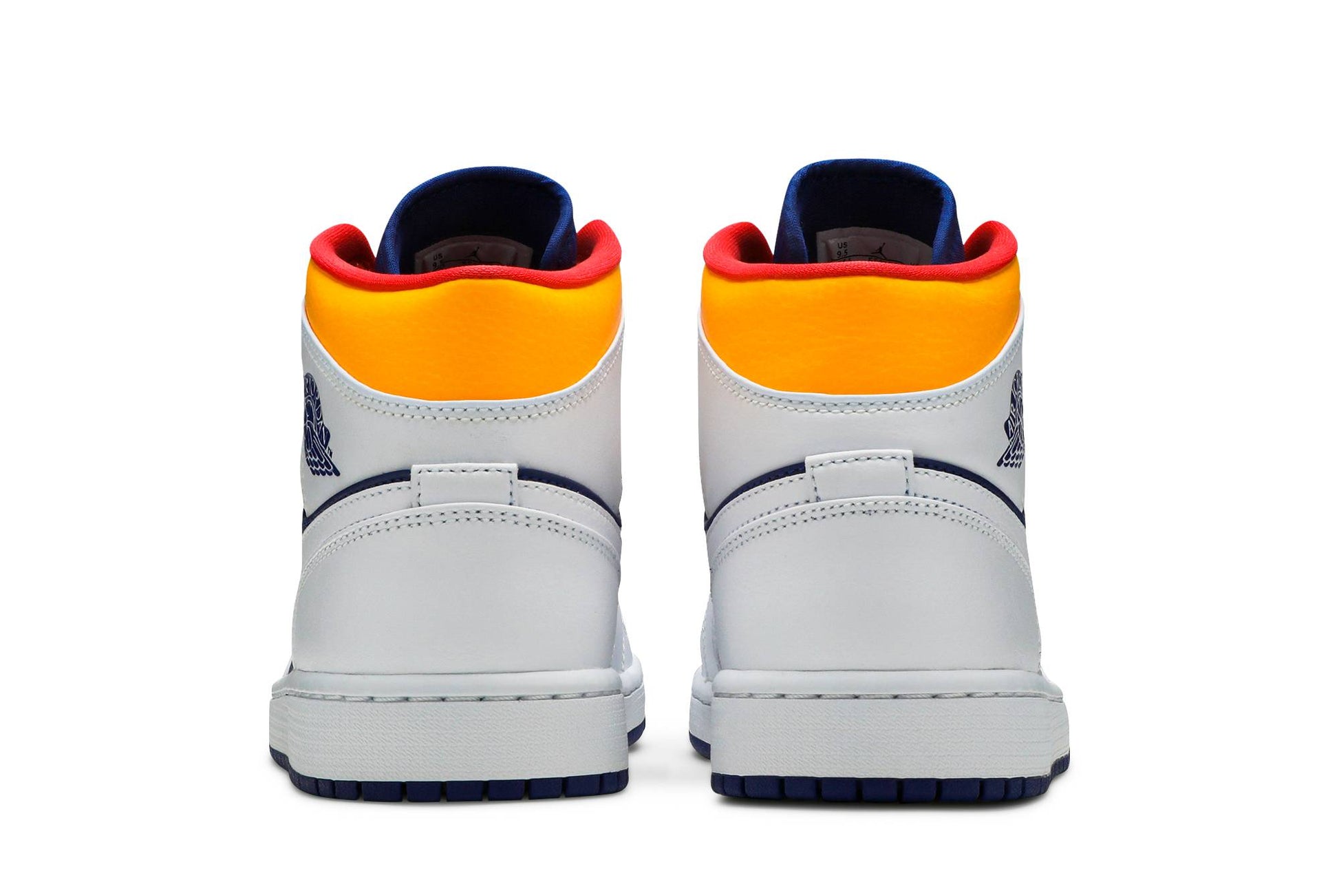 Air Jordan 1 Mid White Deep Royal Blue 554724-131