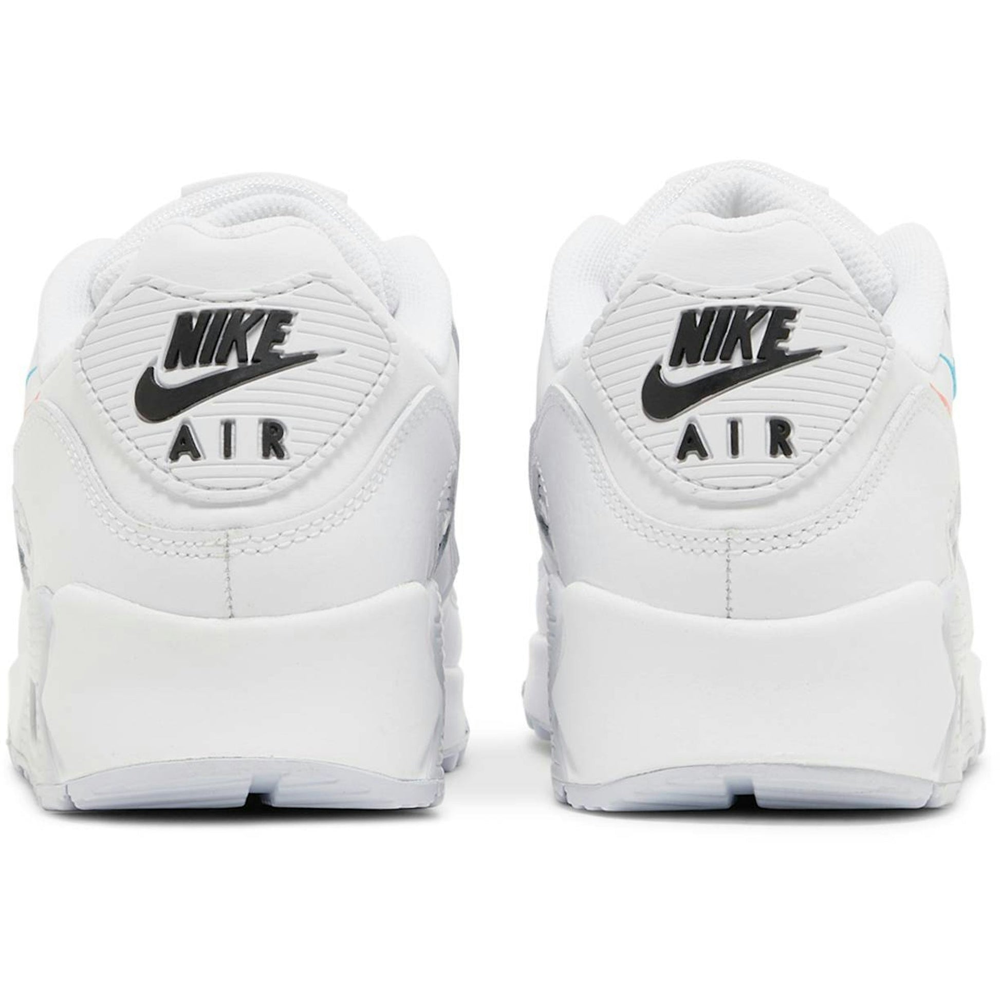 Nike Air Max 90 'Multi Swoosh – White Bright Crimson' FJ4223-100