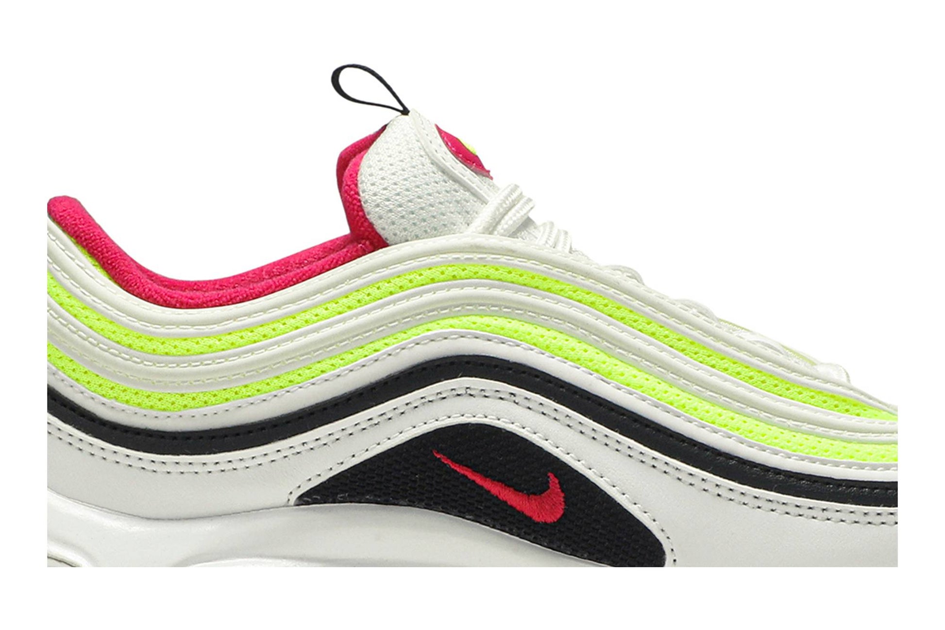 ( Youth ) Nike Air Max 97 White Rush Pink Volt CJ9978-100