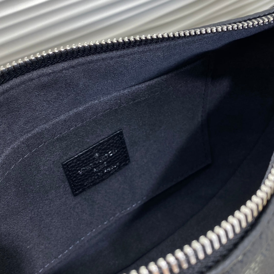 Louis Vuitton Loop Bag Monogram Empreinte Leather Black
