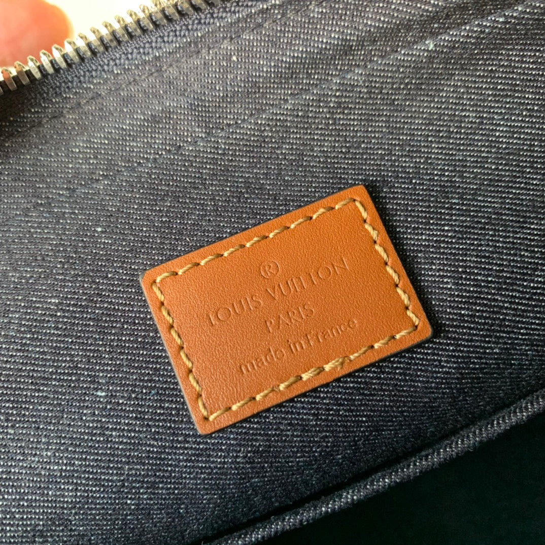 Louis Vuitton x Nigo Trio Messenger Bag - Green Monogram Eclipse Canvas