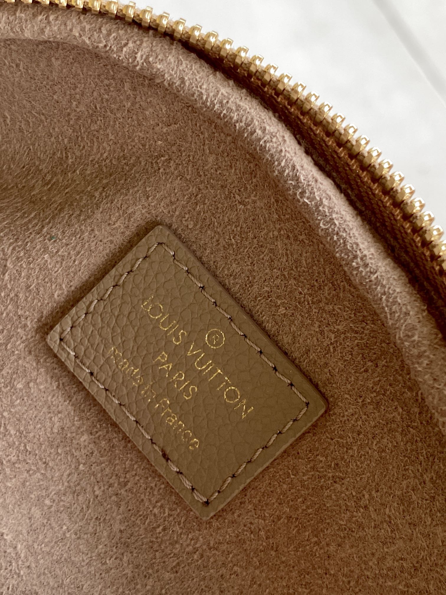 Louis Vuitton Monogram Empreinte Bumbag - Tourterelle Beige Leather