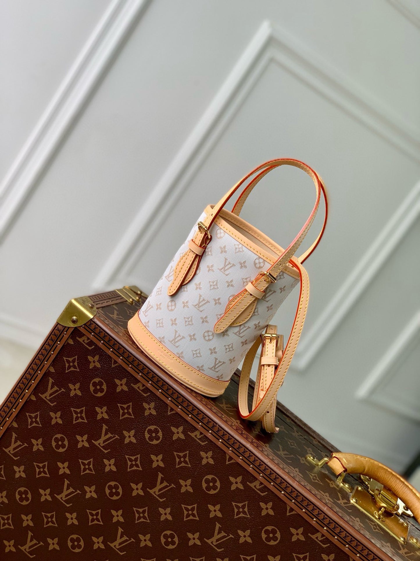 Louis Vuitton Monogram Canvas Nano Noé Bucket Bag - Luxury Handbag